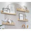 Pine Solid Wood Picture Ledge Wall Shelf-70093015