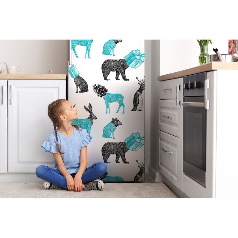 Animals Door Decal