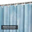 Rideau de douche abstrait avec 12 crochets-136779285