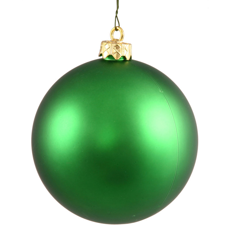 Holiday Décor Ball Ornament, Green