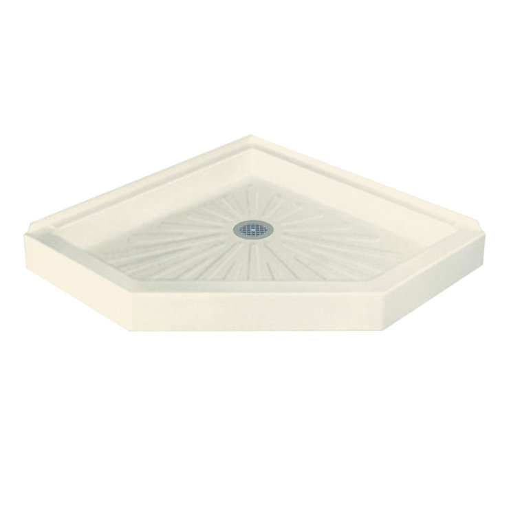 Durabase 36'' W 36'' D Square Single Shower Base