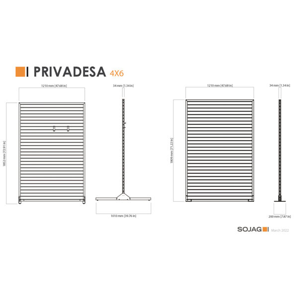 Dimensions du produit