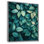 Haleigh vert émeraude feuilles luxuriantes I - feuilles, art mural