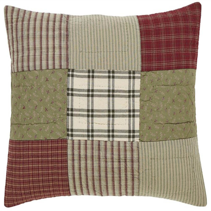 Prairie Winds Sage Green Cotton Standard Sham