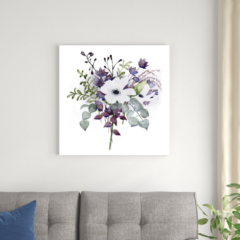 Bouquet bohémien I, H 30 po x l 30 po x P 1,25 po