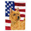 2 côtés en polyester de 2 côtés american drapeau de jardin-1288238442