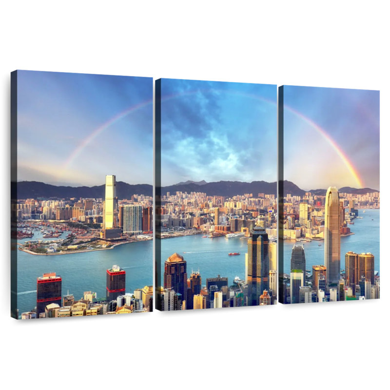 Rainbow Over Hong Kong
