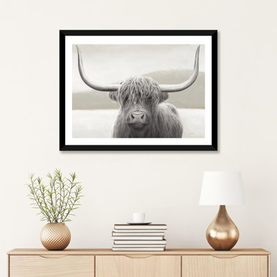 " Highland Cow Neutral " by James Wiens