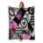 Pink Patchwork Crow