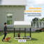 Abri de jardin pour chien avec cage et cage pour chien