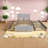 Storage Extendable Beds, Grey Chenille Modern Daybed For Small Home
