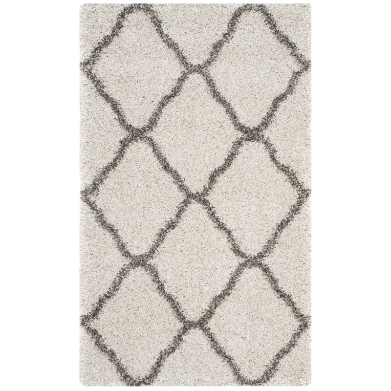 Darrol Hudson Shag Performance Geometric Rug, Rectangle 3' x 5'