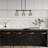 Cicel 6-Light Dimmable Kitchen Island Linear Pendant with Mercury Glass-91465551