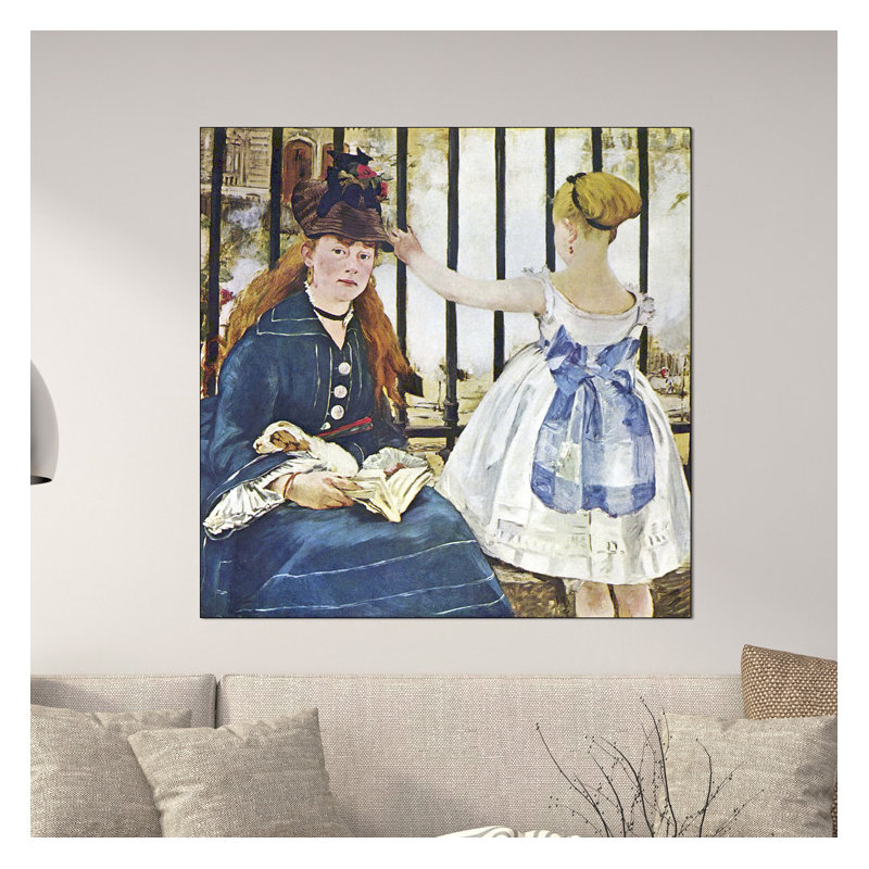 Edouard Manet - Wrapped Canvas Painting, 100cm H x 100cm W x 1.8cm D