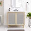 Meuble-lavabo en métal perforé 36 po Modway Calla-95616636-95616635
