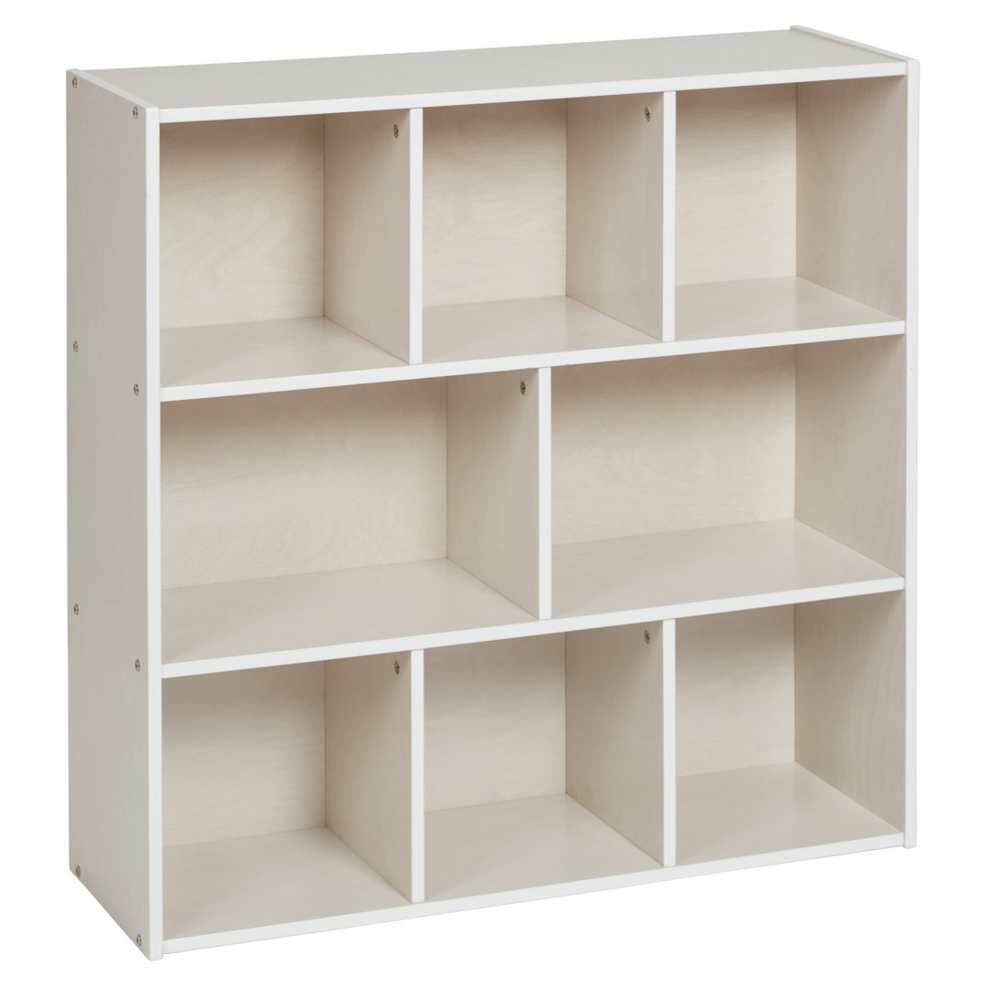 ECR4Kids Streamline 8-Compartment Storage Cabinet, 36in, Classroom Furniture ECR4Kids