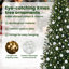  Artificial Christmas Tree with 300 LEDs  PE and PVC-2123040187-2123040184