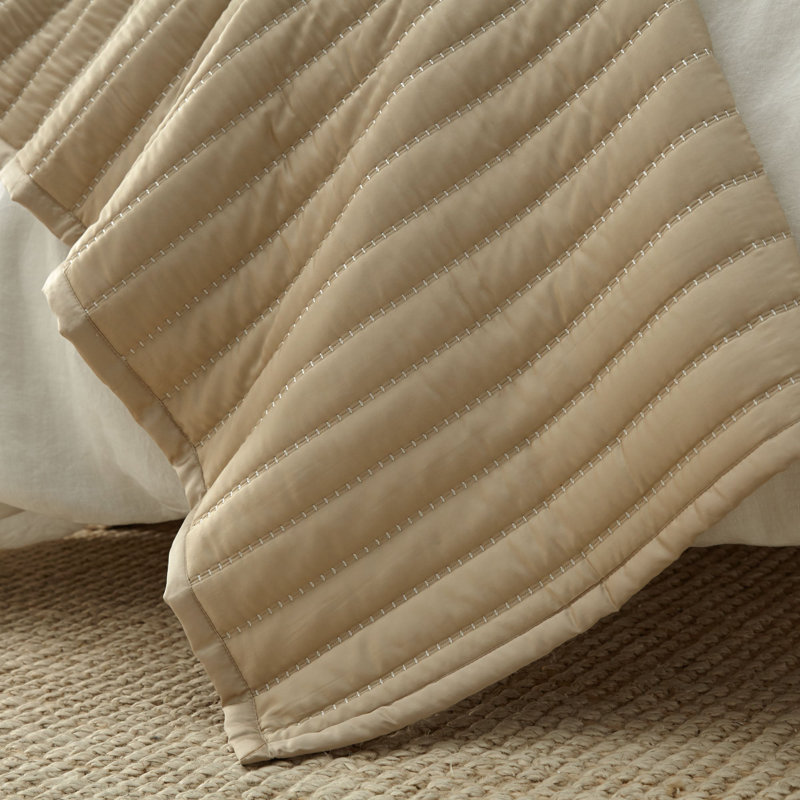Urban Coverlet, Champagne, King Coverlet