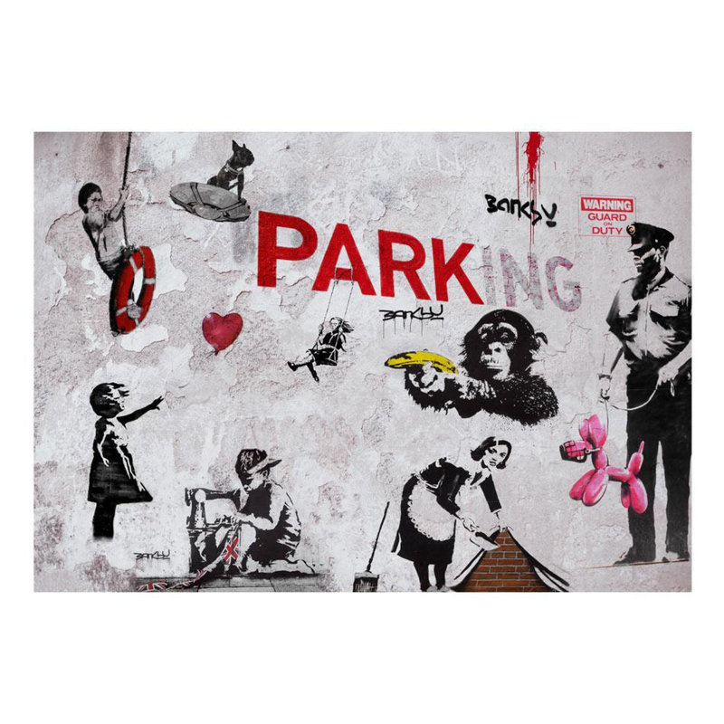 Murale, L 6,83 pi x l 9,83 pi, Blanc