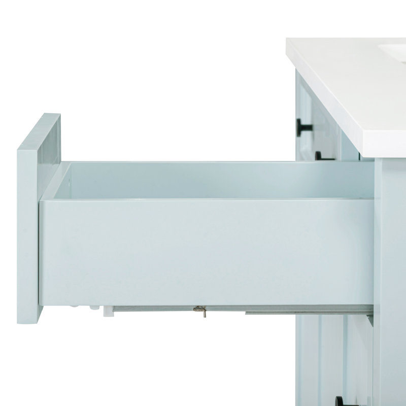Layla 48 in. Single Sink Bathroom Vanity in Ice Blue