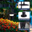 Lanterne de jardin imperméable 24 pouces avec lumières à DEL étanches-71076107