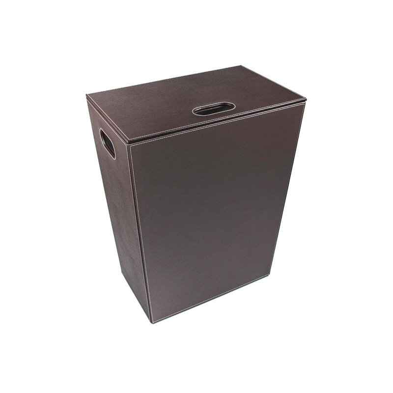 Complements Laundry Hamper, Dark Brown