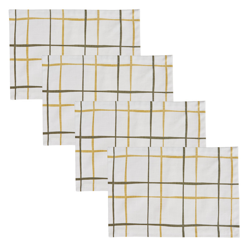 Ensemble de 4 napperons Crumpton