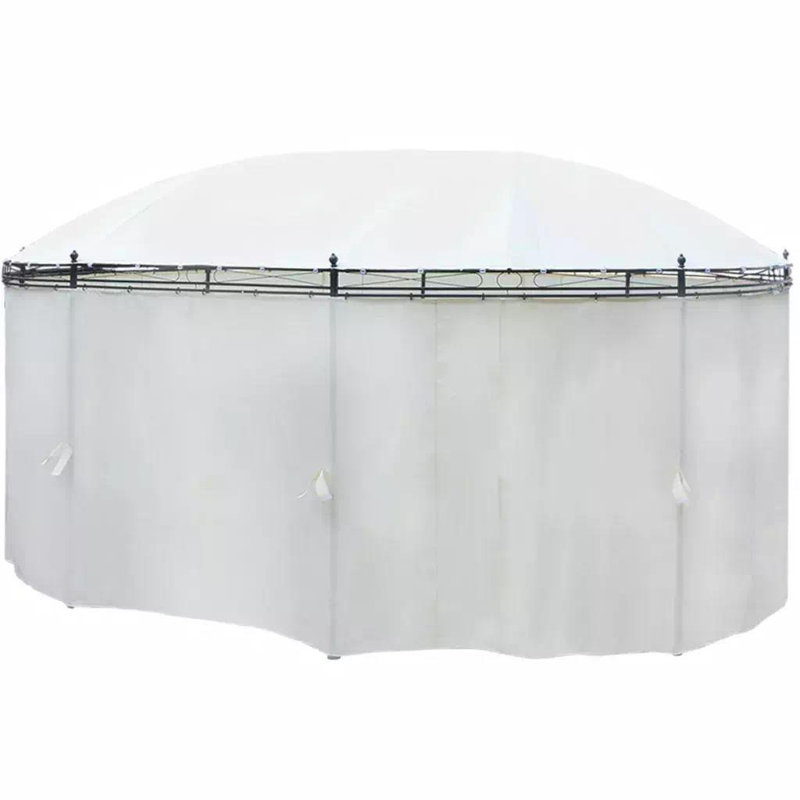 Serre L 11,5 pi. D Pavillon de jardin en métal