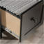Bureau en L, finition noire
