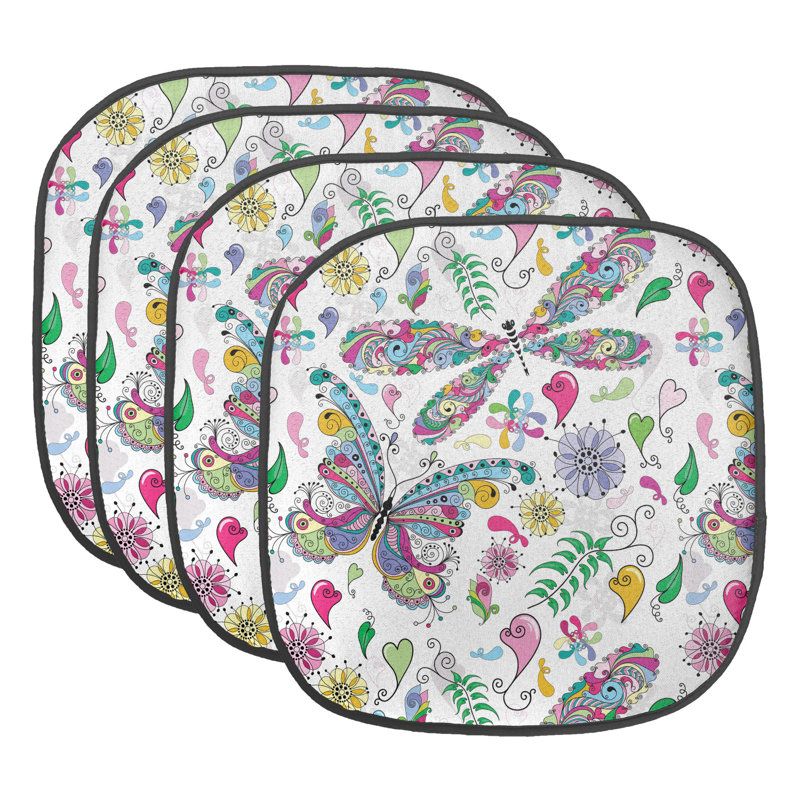 Coussin de siège papillon