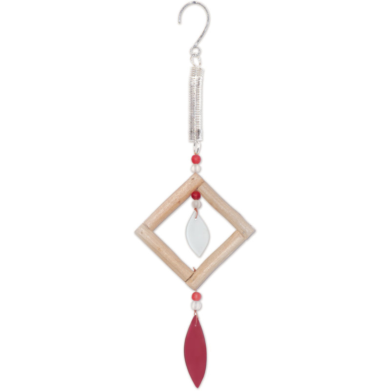 Décoration gonflable rouge pour le jardin Bali - ensemble de 2