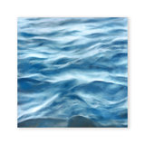 Coastal Retreat Underwater Clouds III by  - Floater Frame Print on Canvas
