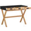 Iceland Solid Wood Steel Writing Desk