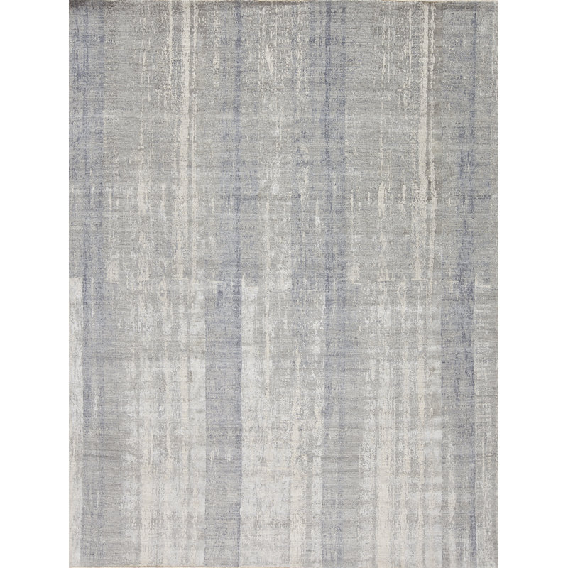 Mayfair Hand Knotted Area Rug, Rectangle 9' x 12'