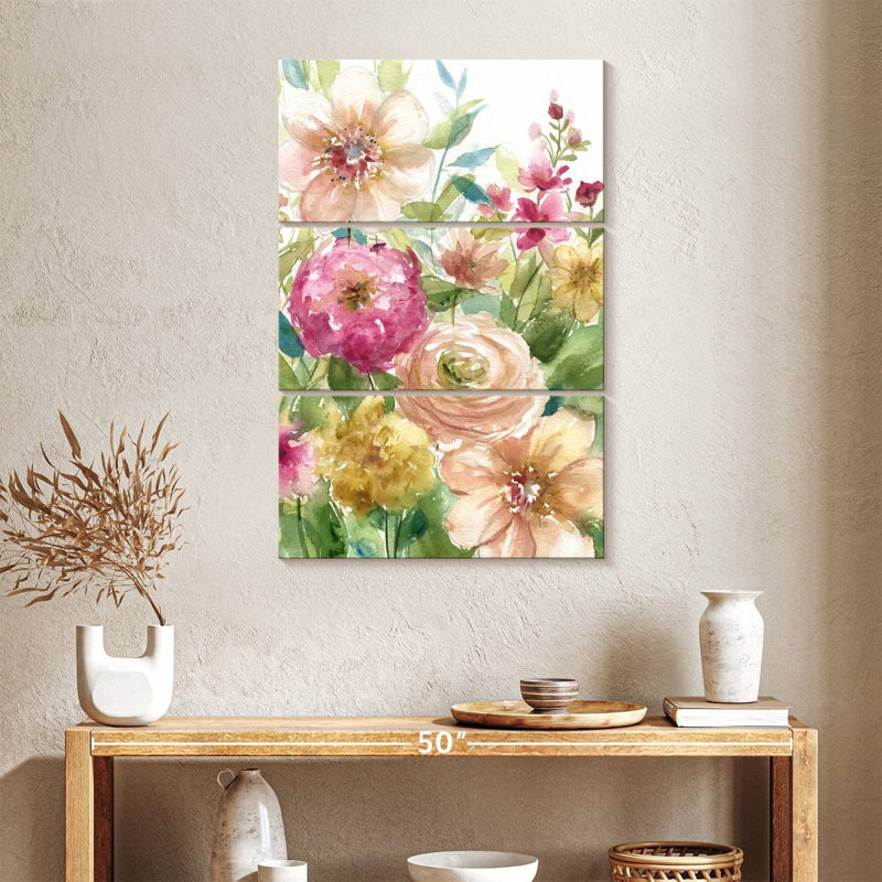 Harnek Jardin de fleurs, H 38 po x l 24 po