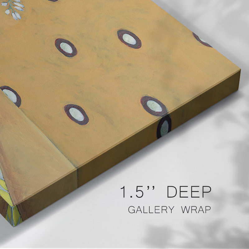 Flowerscape I-Gallery Wrapped Canvas, 32" H x 48" W