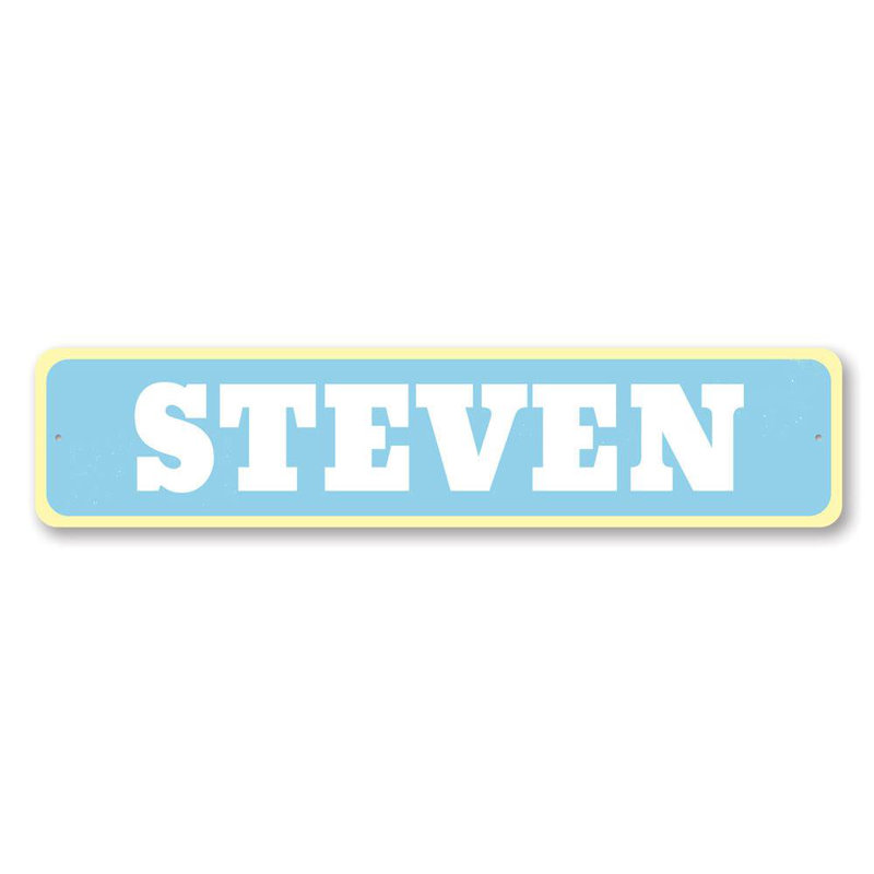 Plaque en aluminium personnalisée, H 4 po x l 18 po x P 0,04 po, Oui