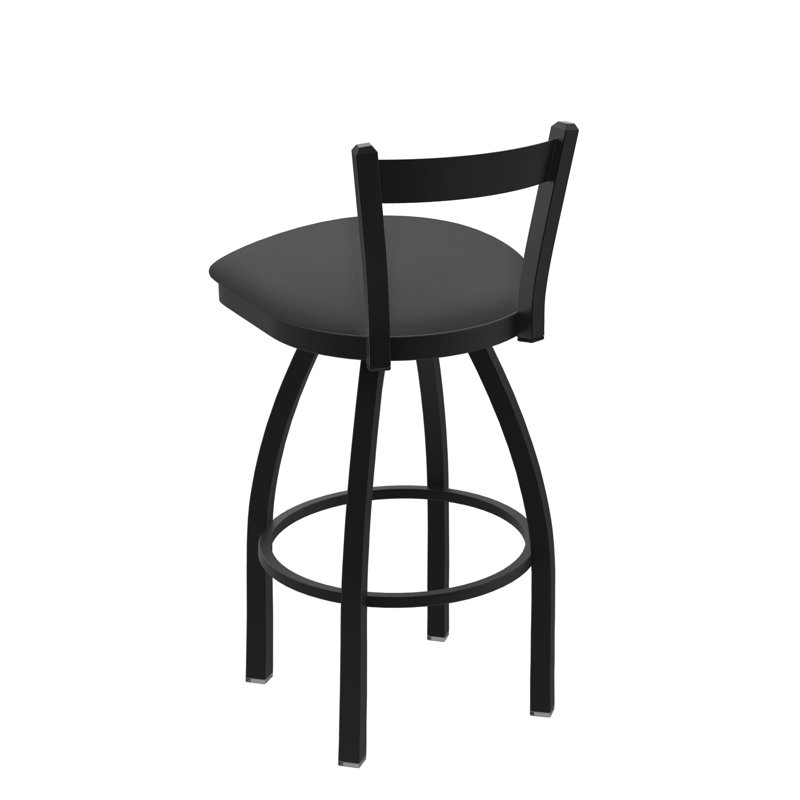 Tabouret de bar 821 Catalina, Tempête Canter, Noir froissé, Tabouret de comptoir (assise de 25 po de hauteur)