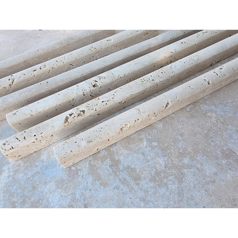 12'' L x 0.5'' W Round Tile Trim
