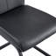 Table de salle à manger luxueuse à motif de marbre, jumelée à 8 chaises avec pieds en métal-318669123