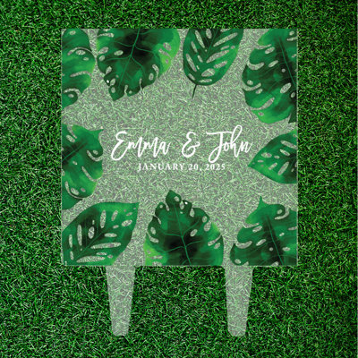 Acrylic Cake Topper