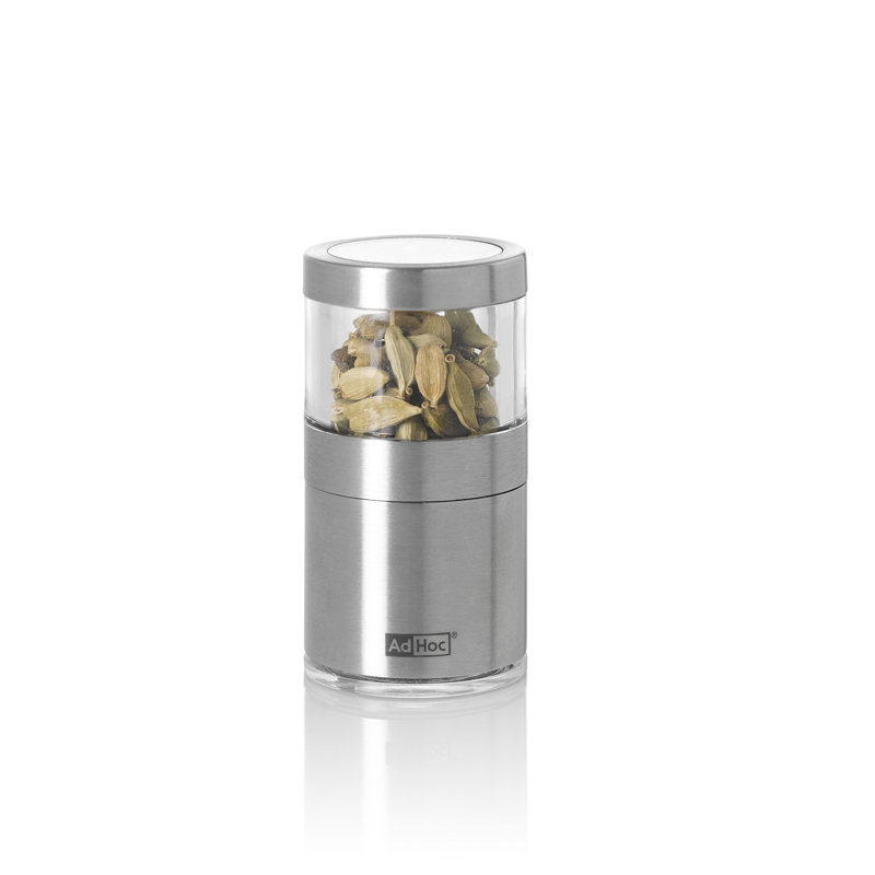 Compact Stainless Steel and Acrylic Spice Cutter