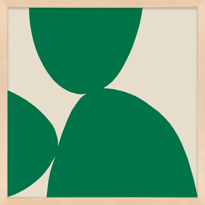 Green Ink 1 By Lee Lessem - Framed Wall Art