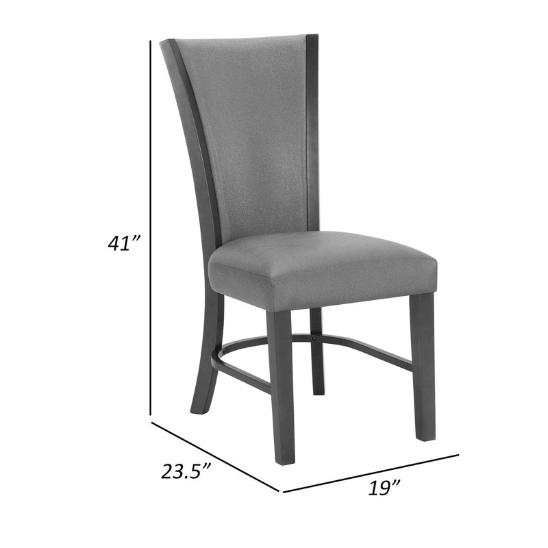 Chaise d'appoint Guice, Gris