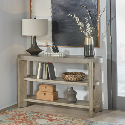 Console Barchetta avec deux tablettes ouvertes