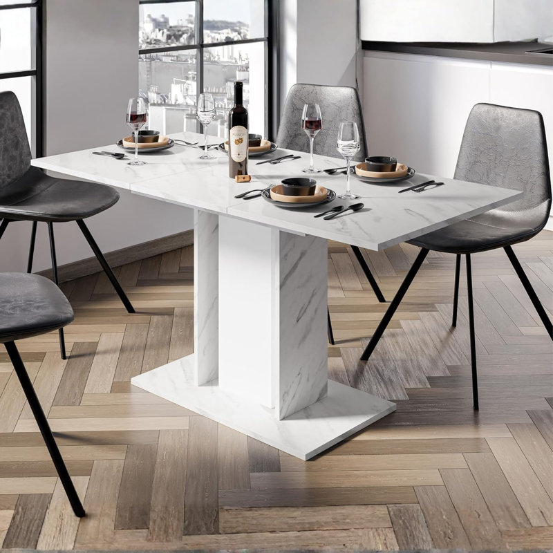 4 - Person Dining Set, White