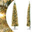 6.89' H Lighted Artificial Christmas Tree