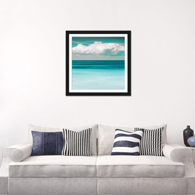 « bleu de bleu », reproduction de photo sur toile