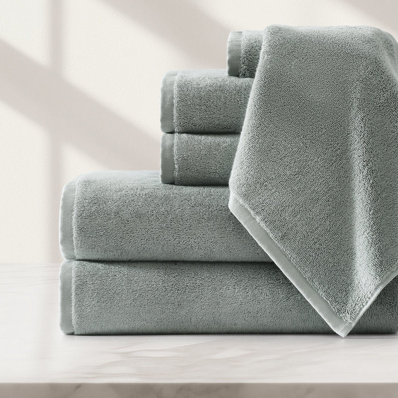 Egyptian Cotton Plush Towels, Bath Sheet, Meadow