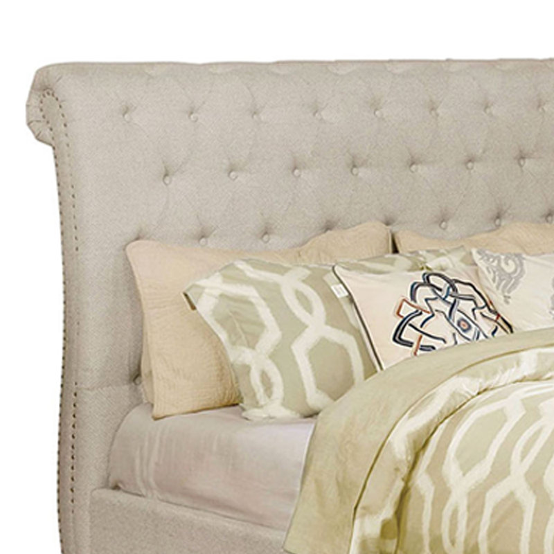 Bluff Trail Upholstered Sleigh Bed